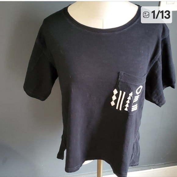 Madewell woman's black tshirt size xs - Picture 14 of 14